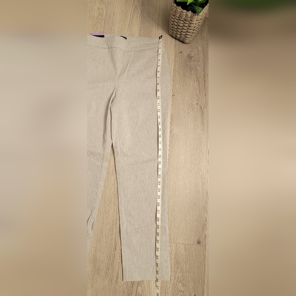 Hilary Radley Light Gray Full-Length Straight Leg Trouser Pants, Women (XS) NWT - Picture 4 of 14